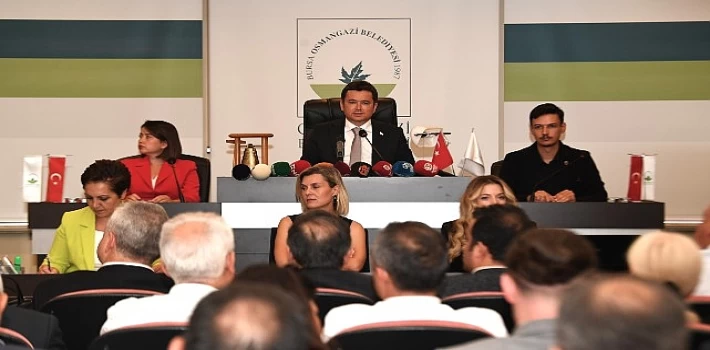 Osmangazi Belediyesi Temmuz Ayı Meclis Toplantısı Gerçekleşti