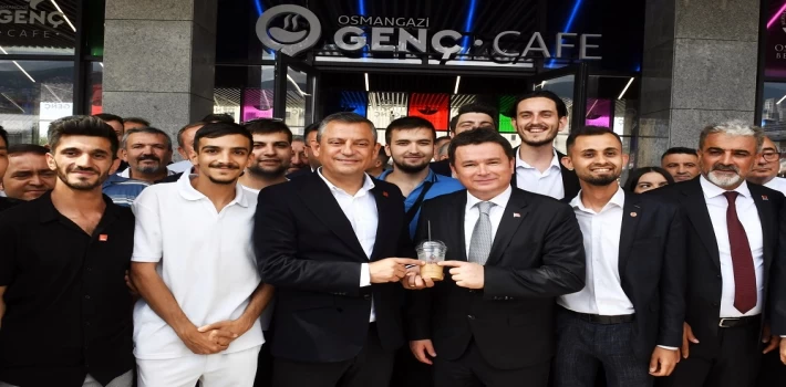 Özgür Özel’den Osmangazi’nin projelerine yakın mercek