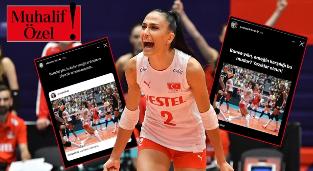 Simge Aköz’ün ünlü arkadaşları Voleybol Milli Takımı’nın kararına tepkili!