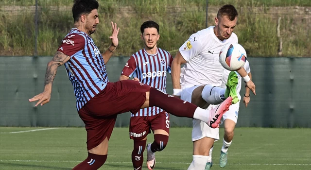 Trabzonspor, Zeleznicar'ı 3-1 Mağlup Etti