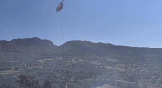 Adana'da yangın söndürme helikopteri düştü