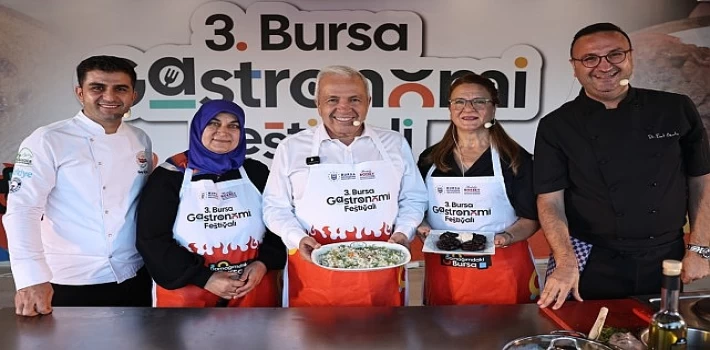 &apos;Gastronomi Tırı’ Nilüfer’deydi