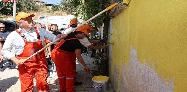 &apos;Örnekköy Projesi” ile Ayvaköy renkleniyor