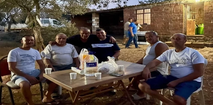 Aydın Didim’de yangından zarar gören vatandaş belediye katkısı