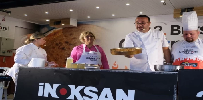 Bursa Gastronomi Tırında İnegöl lezzetleri tanıtıldı