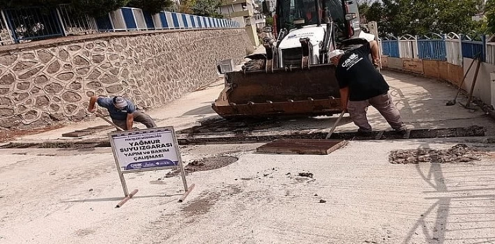 Canik’te Sağanak Yağışlara Karşı Önlem