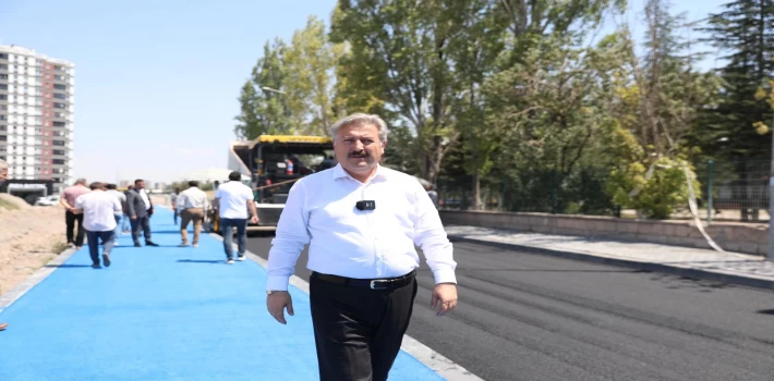 Kayseri Melikgazi’de trafiğe nefes aldıracak çalışma