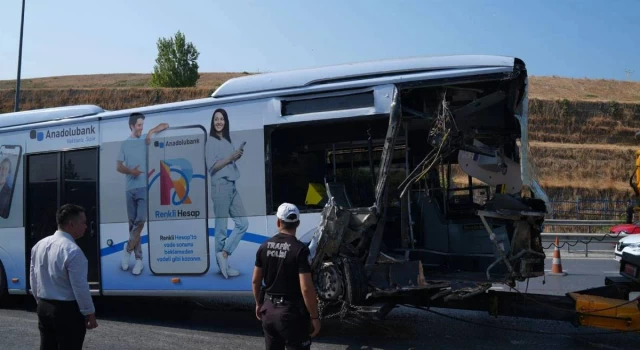 Küçükçekmece'deki ölümlü metrobüs kazasına ilişkin ön rapor hazırlandı