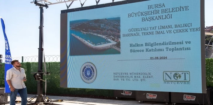 Mudanya’da ’Güzelyalı Marina’ ortak akılla şekillenecek