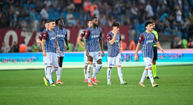 Trabzonspor'un Avrupa serüveni kısa sürdü