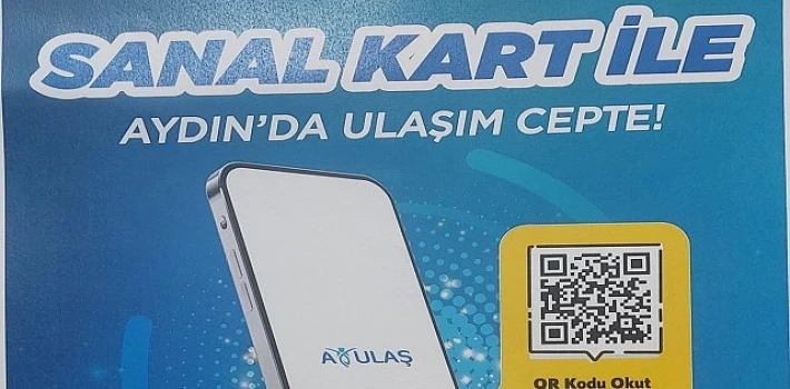 Aydın Büyükşehir Belediyesi’nden ulaşımda yeni dönem: sanal kart ile ulaşım cepte.