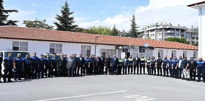 Başkan Altay Zabıta Teşkilatı’nın 198. Kuruluş Yılını Kutladı