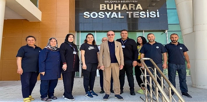 Başkan Pekyatırmacı Buhara Sosyal Tesisi’ni ziyaret etti