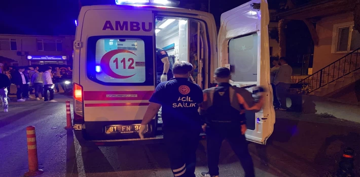 Düzce’de trafik kazası: 1 yaralı