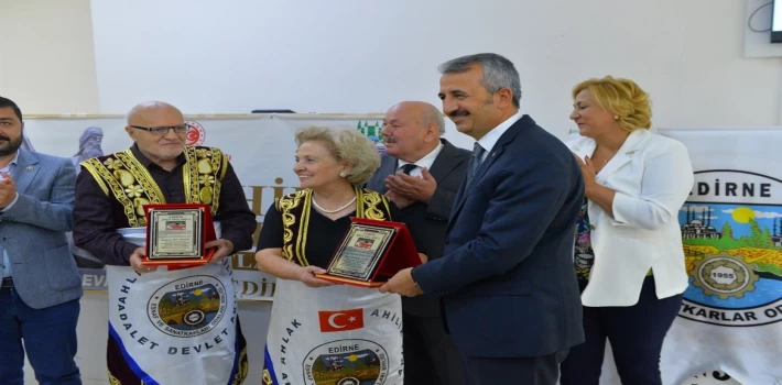 Edirne’de ahiler ’şed’ kuşandı!