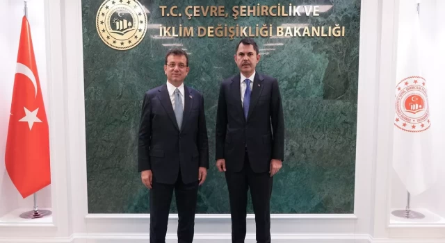 İmamoğlu ve Kurum, İstanbul'un depreme hazırlığı için görüştü