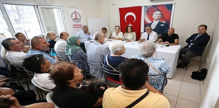 Karşıyaka’da sorunlar &apos;ortak akıl’ ile çözülüyor