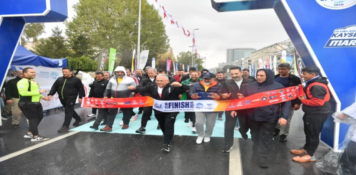 Kayseri’de yarı maraton coşkusu