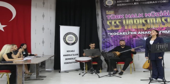 Kocaeli’de ses yarışmasında yarı final heyecanı yaşandı