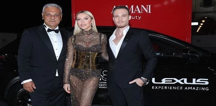 Lexus ile Venedik Film Festivali’nde Hadise ve Kerem Bürsin Rüzgarı