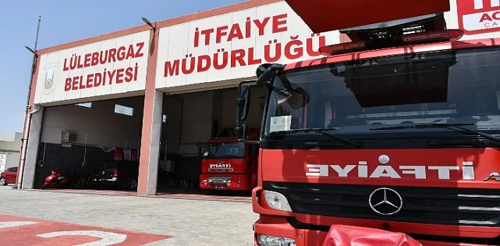 Lüleburgaz İtfaiyesi’nden 475 yangına müdahale