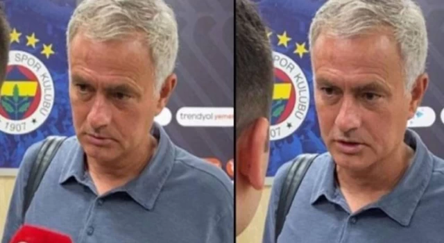 Mourinho, çıkışta soru soran muhabire sinirlendi