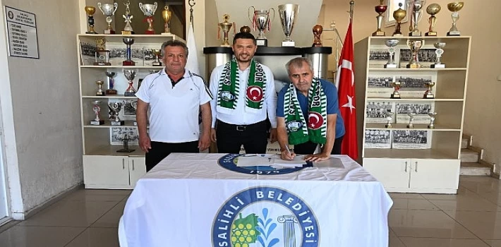 Salihli Belediye Spor’da Zeki Erguvan Dönemi Resmen Başladı