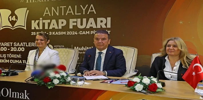 14. Antalya Kitap Fuarı kapılarını açmaya hazırlanıyor