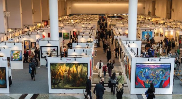 Artnova Sanat Fuarı 17 Ekim 2024 günü (yarın) Ankara ATO Congresium'da açılıyor