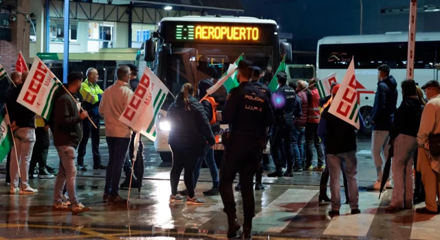 İspanya'da otobüs şoförleri erken emeklilik talebiyle grevde!