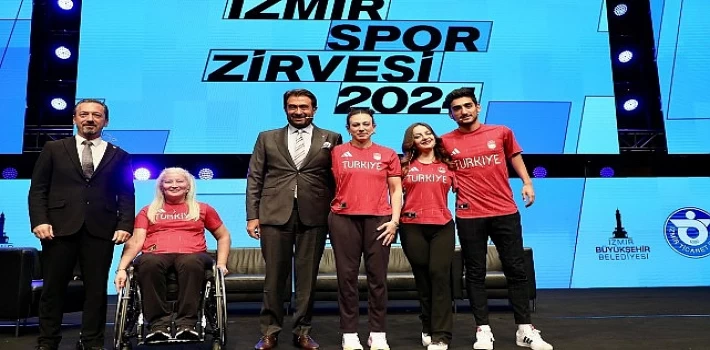 İz bırakan sporcular İzmir Spor Zirvesi’nde