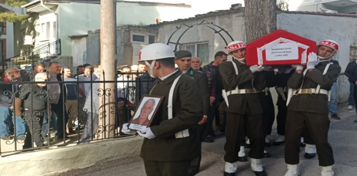 Keşan’da Ramazan Çayır askeri törenle uğurlandı