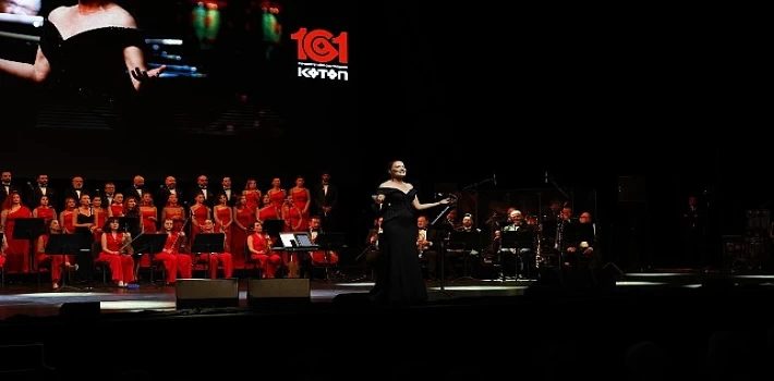 Koton Cumhuriyetimizin 101. Yılını Coşkulu Bir Konserle Kutladı