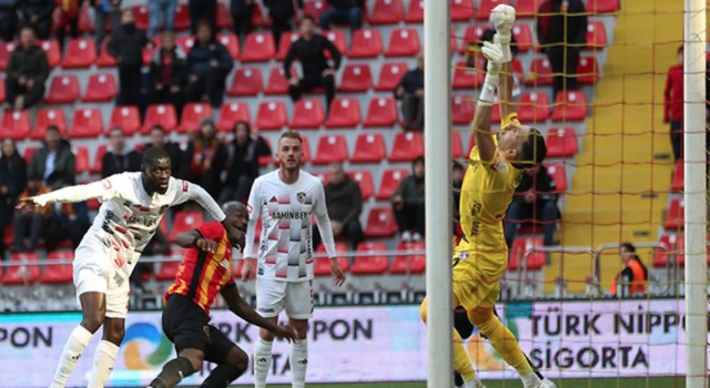 Maç sonucu: Kayserispor 2-2 Gaziantep FK