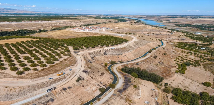 Malatya kırsalına MASKİ’nin altyapısı sürüyor... Depremler sonrası altyapı yenileniyor