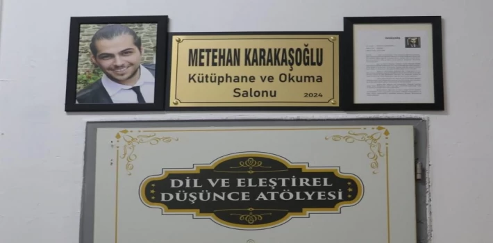 Metehan Karakaşoğlu’nun ismi okulunda yaşatılacak