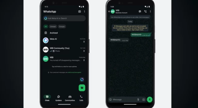 WhatsApp'a 'daha karanlık' bir tema geliyor