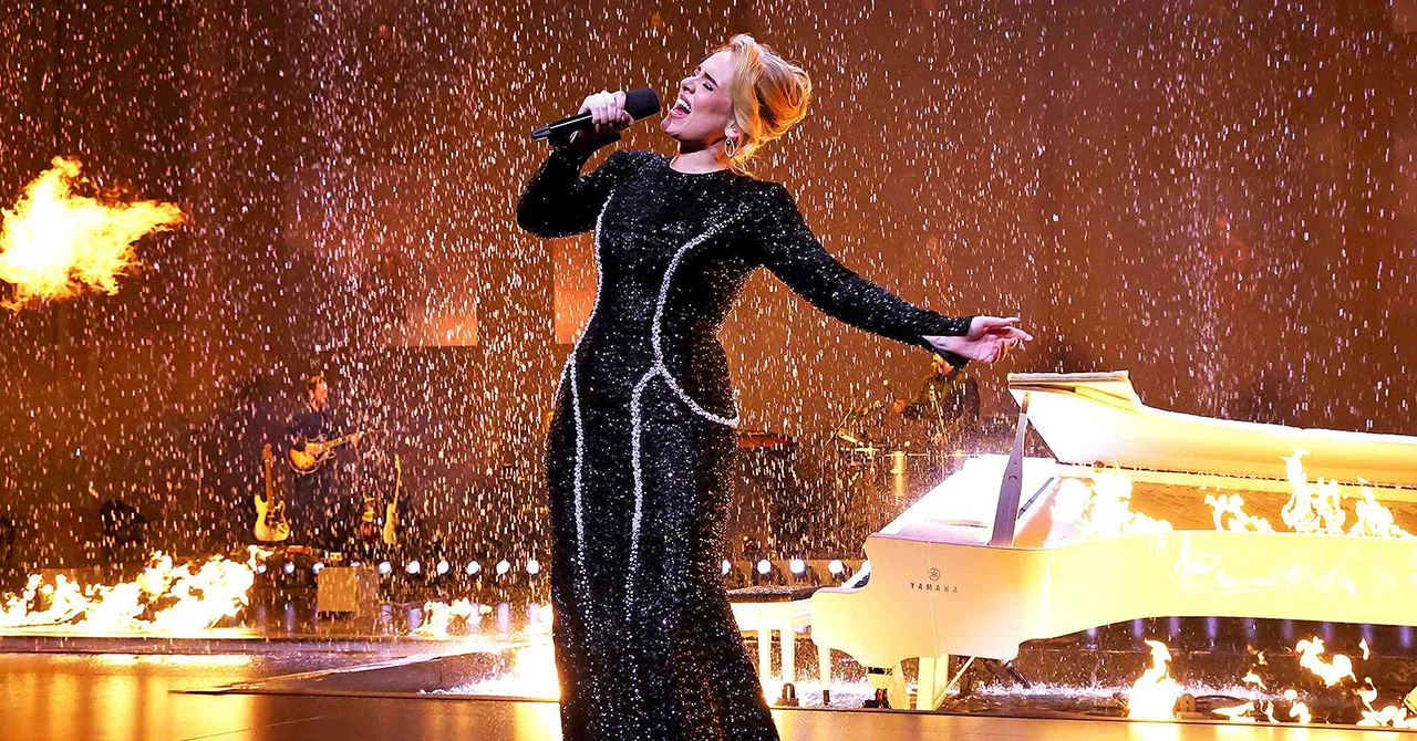 Daha öncesinde müziğe ara vereceğini açıklayan 'Adele' son konserini gerçekleştirdi