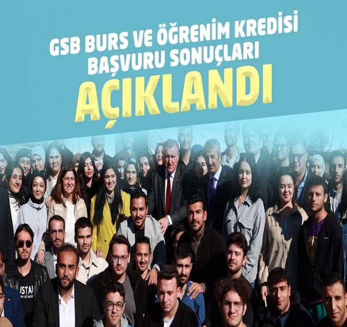 GSB’nin Burs ve Öğrenim Kredisi sonuçları açıklandı