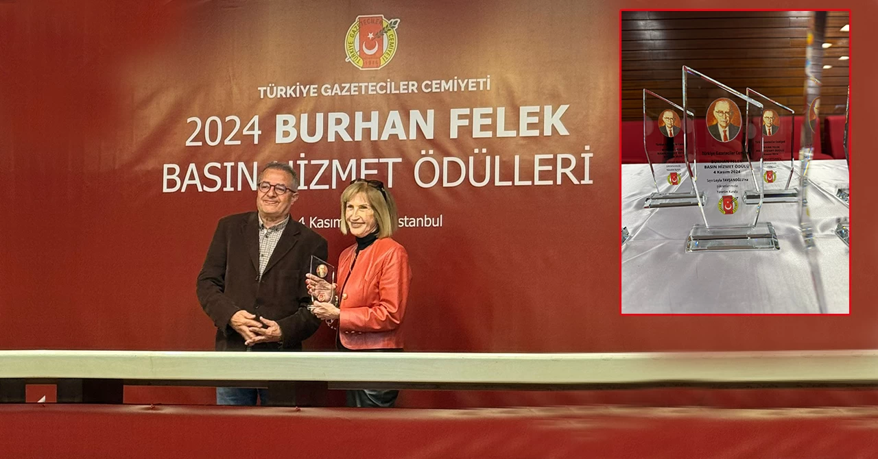 TGC Burhan Felek Basın Hizmet Ödülleri sahiplerini buldu