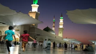 Hacılar, Hazreti Muhammed’e kucak açan şehir Medine’de