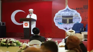 Diyanet İşleri Başkanı Erbaş, İslam Ülkeleri Hac Organizasyon Başkanları Bayramlaşma Buluşmasında konuştu: