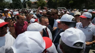 Bolu Belediye Başkanı Tanju Özcan ”Adalet ve Değişim Yürüyüşü”ne başladı: