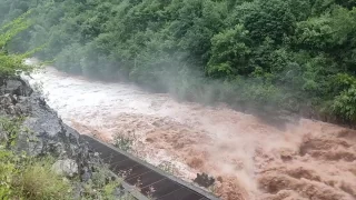 Kastamonu’da sağanak sebebiyle su taşkını meydana geldi