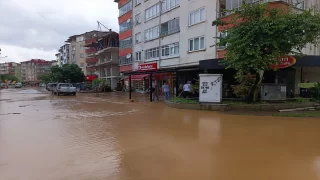 GÜNCELLEME  Giresun’da şiddetli yağış etkili oluyor