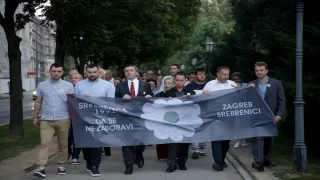 Srebrenitsa soykırımının kurbanları Hırvatistan’da anıldı