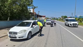 Samsun’da trafik ekipleri denetim gerçekleştirdi