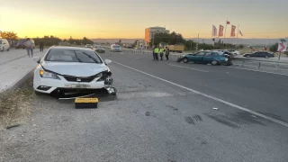 Elazığ’da iki otomobilin çarpıştığı kazada 4 kişi yaralandı