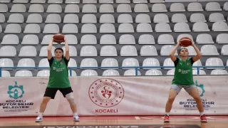 20 Yaş Altı Basketbol Kız Milli Takımı, Avrupa Şampiyonası hazırlıklarını sürdürüyor 