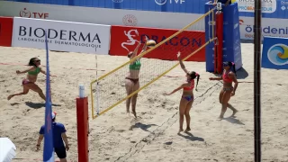 Bioderma Pro Beach Tour TVF Plaj Voleybolu Türkiye Serisi 3. etabı, Muğla’da başladı